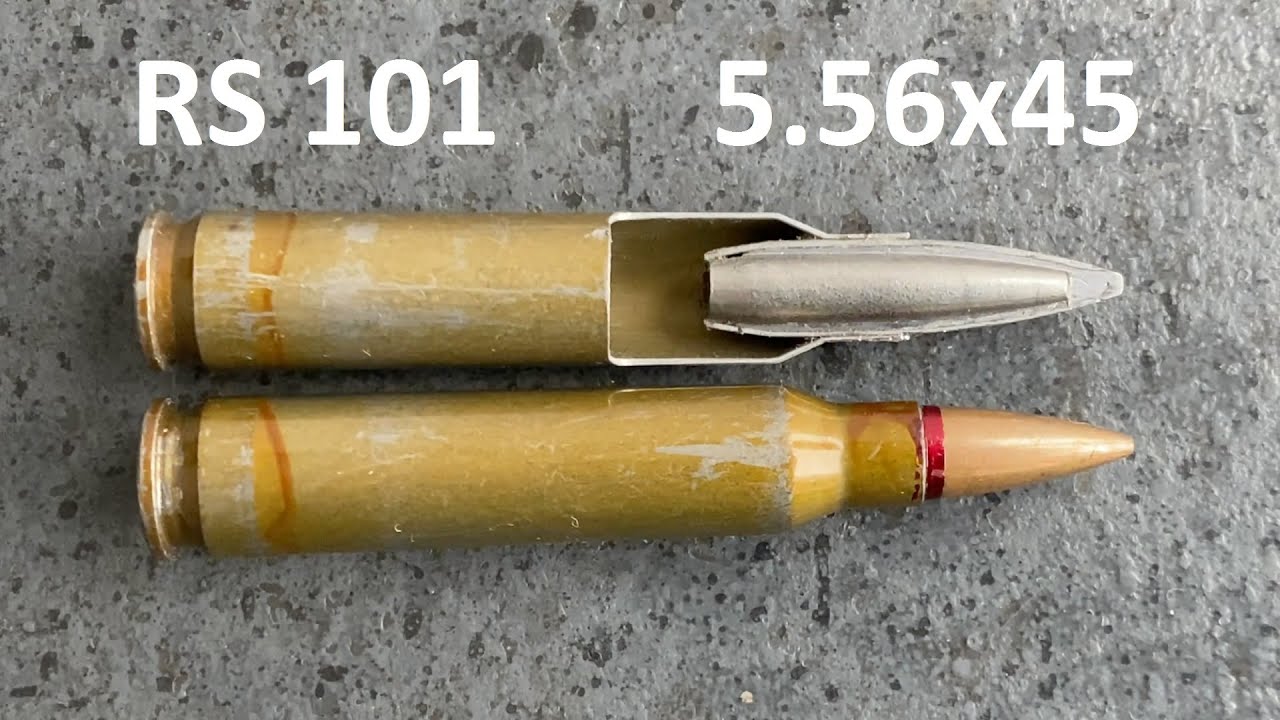 RS101 (5.56x45) - российский патрон повышенной пробиваемости на экспорт