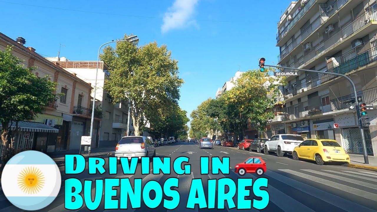 Driving in Buenos Aires | from Villa Crespo to Ramos Mejía