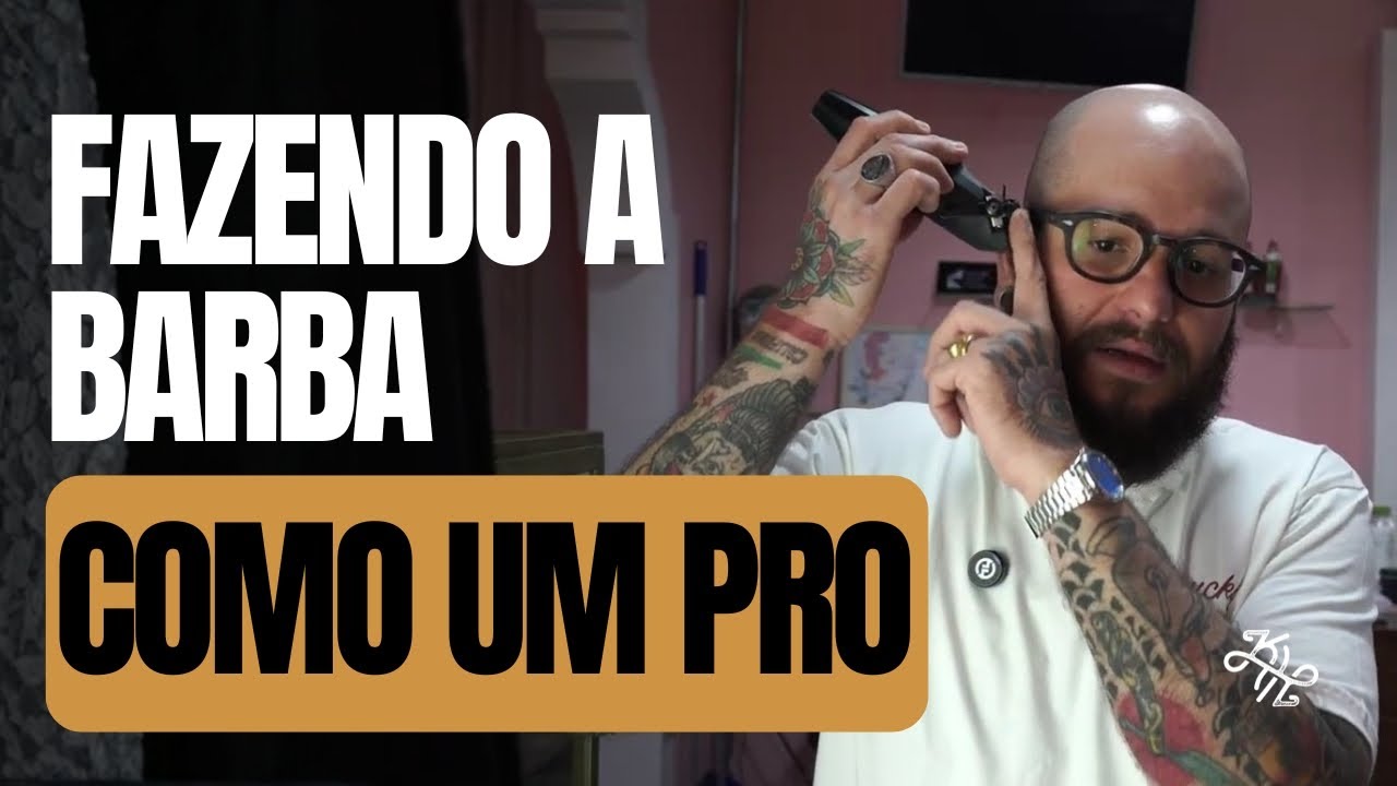 FAZENDO A BARBA COMO UM PROFISSIONAL | KNUCKLEHEAD POMADE