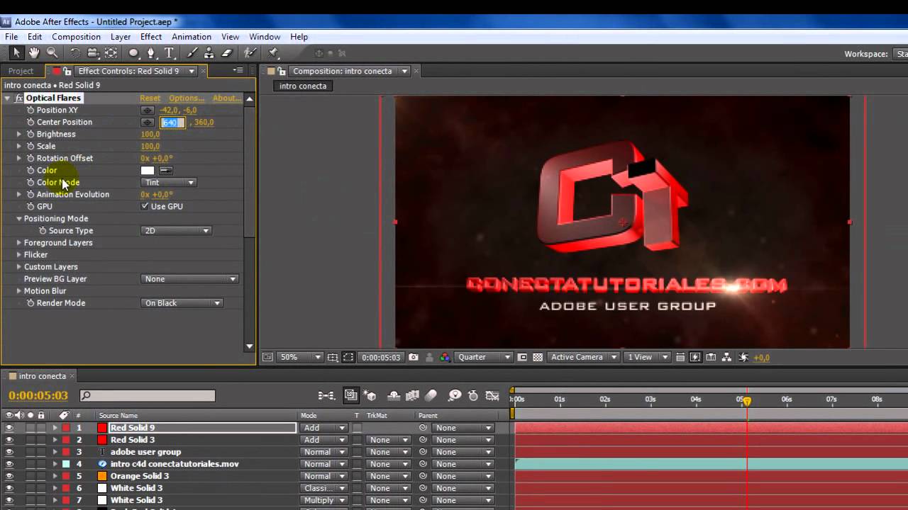 Tutorial Cinema 4D & After Effects // Crear intro 3d (Parte 2) By Ildefonso Segura