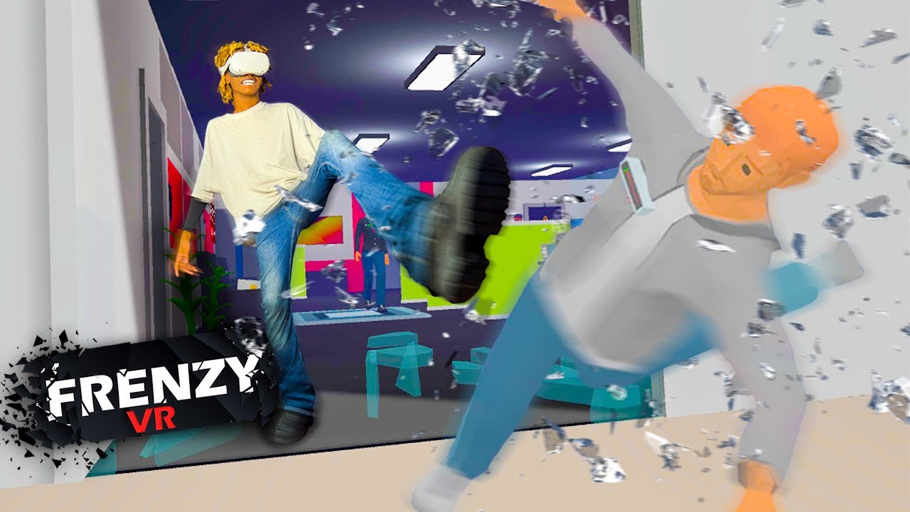 THIS IS A GOOFY AHH VR GAME... | Frenzy VR