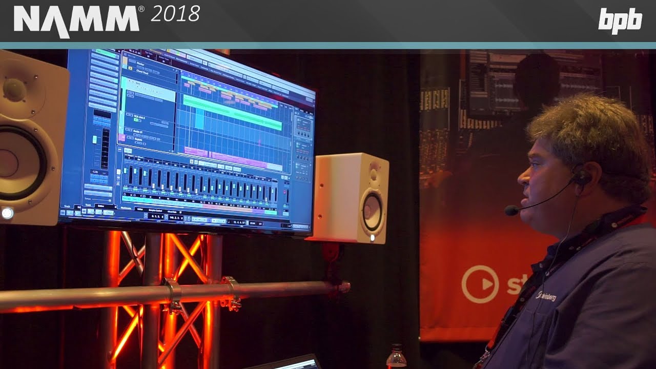 Steinberg Cubase Pro 9.5 @ NAMM 2018