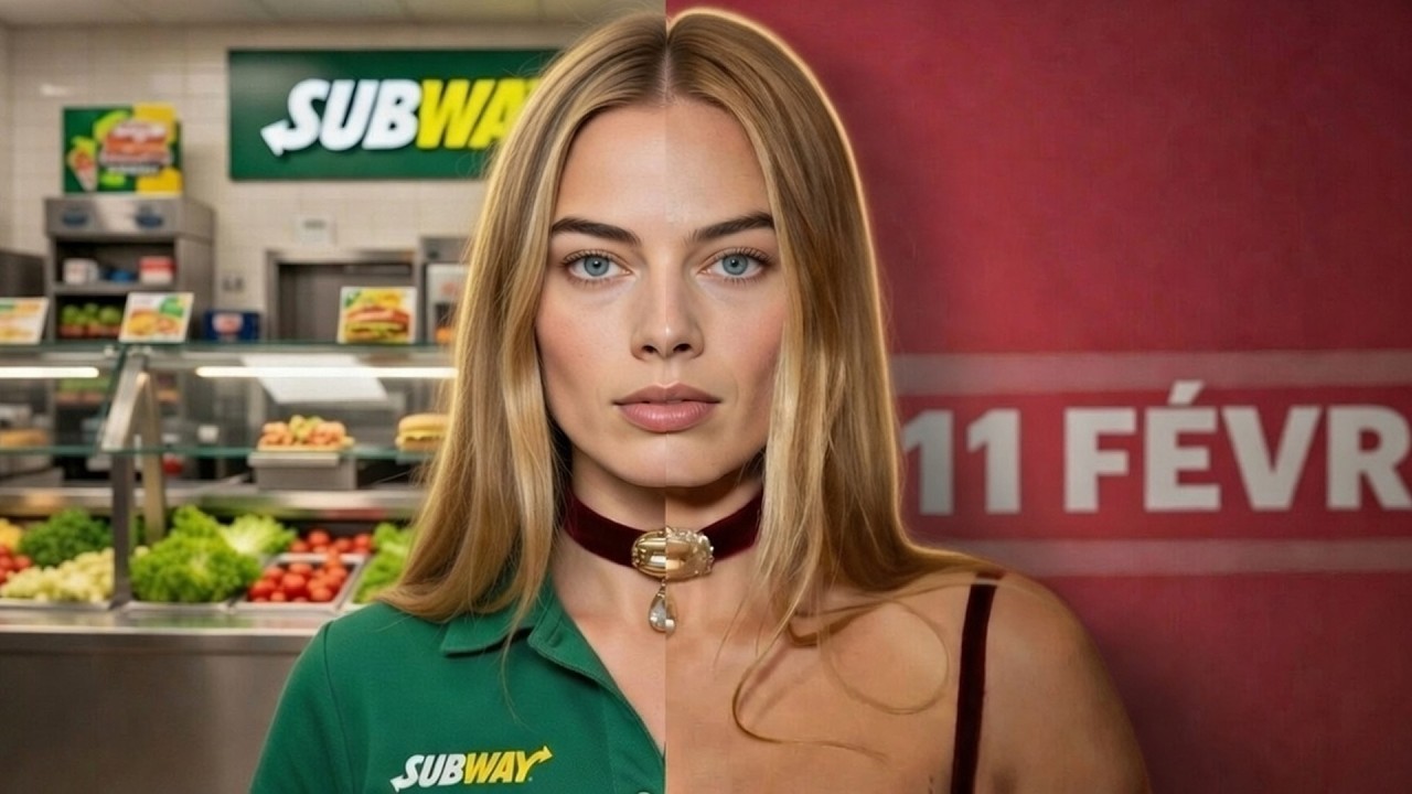 L'Histoire de Margot Robbie : De Serveuse chez Subway &agrave; l'Actrice la Plus Puissante du Monde !