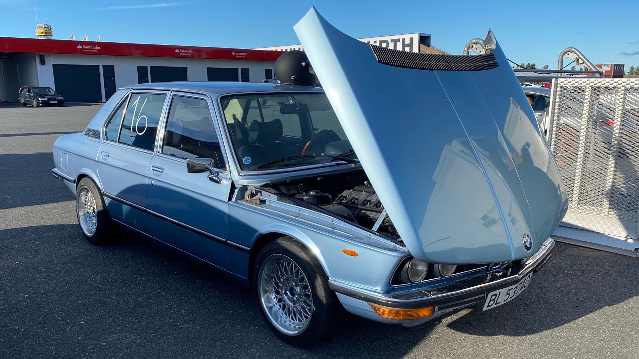 BMW E12 1978, M88 ITB install, front plate, suspension, coilovers, brakes. Part 2