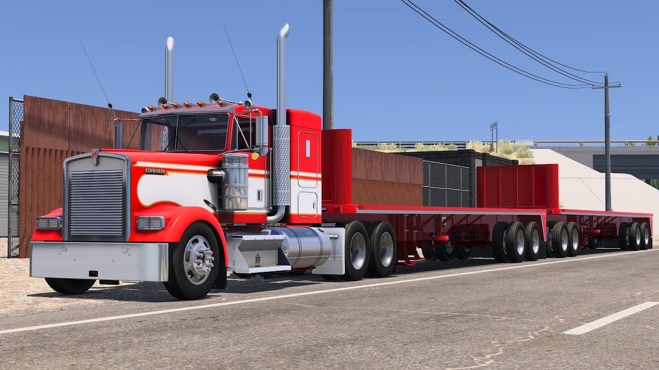 POTENTE KENWORTH W900 NOVENTERO!|AMERICAN TRUCK SIMULATOR