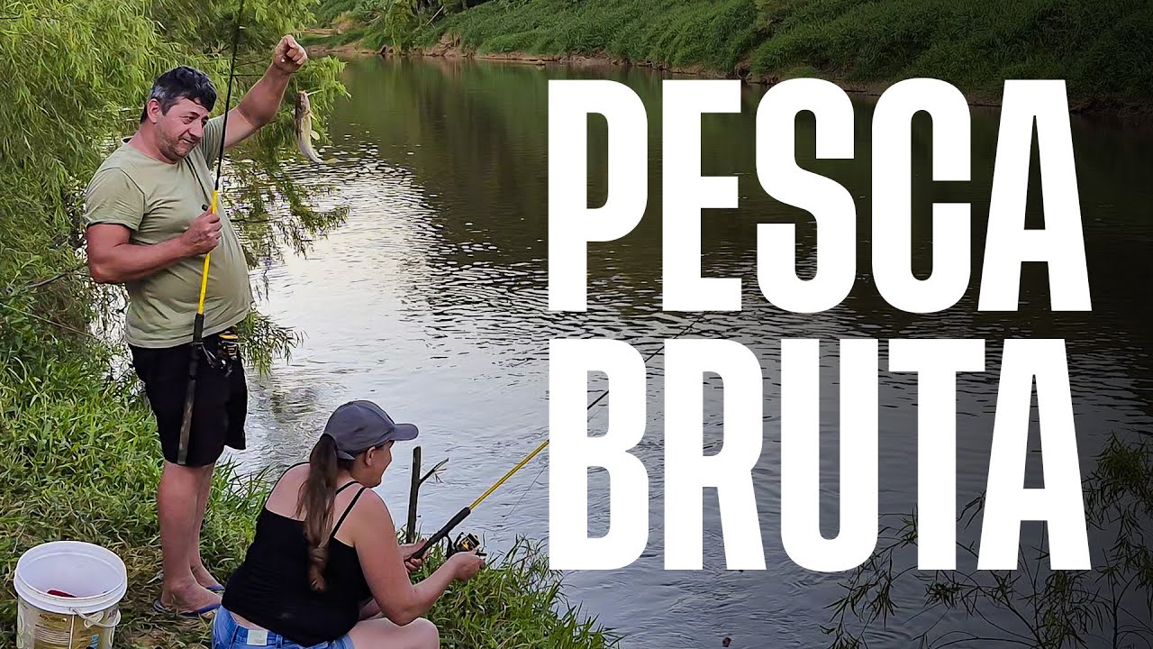 ACHAMOS UM LUGAR INFESTADO DE PEIXE! Até a pequena conseguiu puxar um para o barranco!