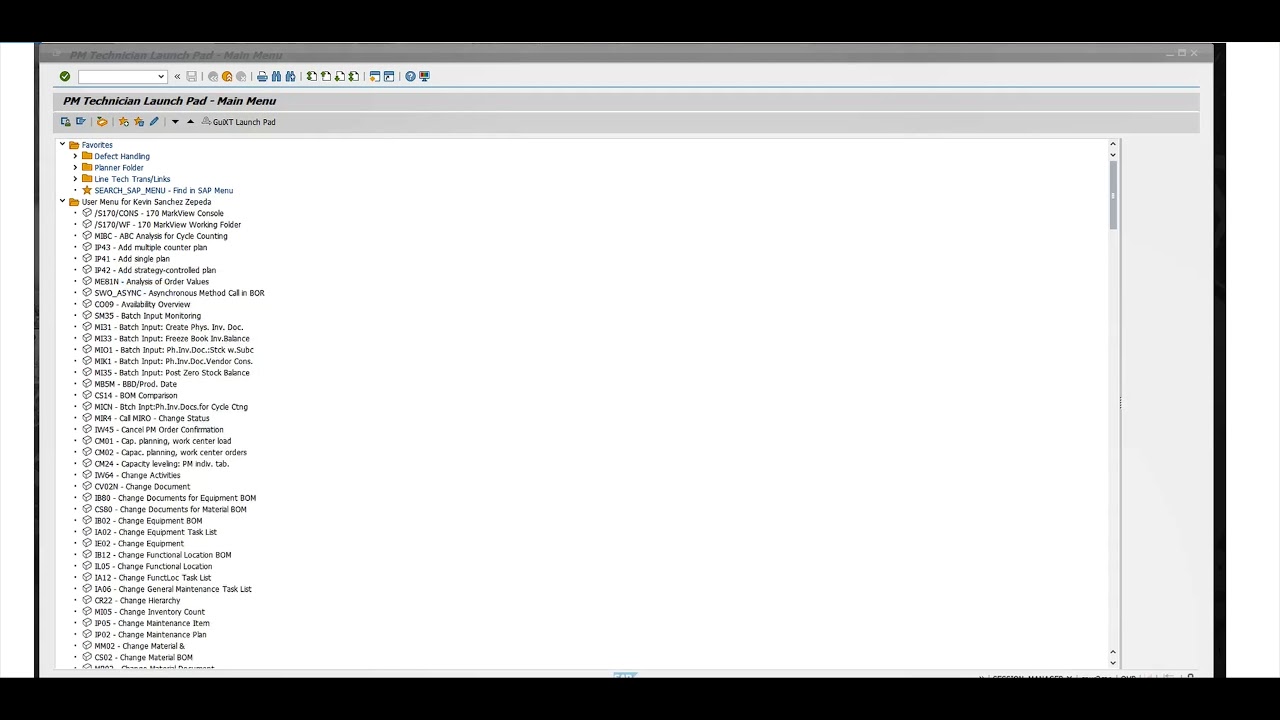 SAP - CV01N - Создание документа
