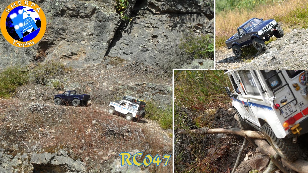 SHERPA Trophy Exploration - 4x4 Landrover Mountain Rescue - Toyota Hilux 80 - Scale RC 047
