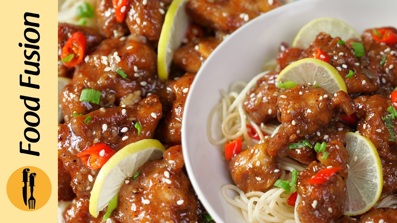 Lemon Pepper Chicken Recipe by Food Fusion