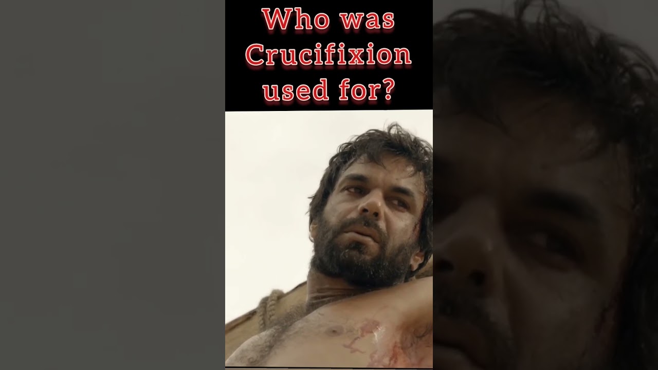 Who was Crucifixion used for? - 