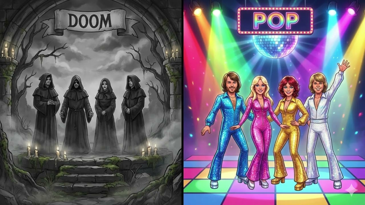ABBA Goes Doom Metal (AI Generated Music)