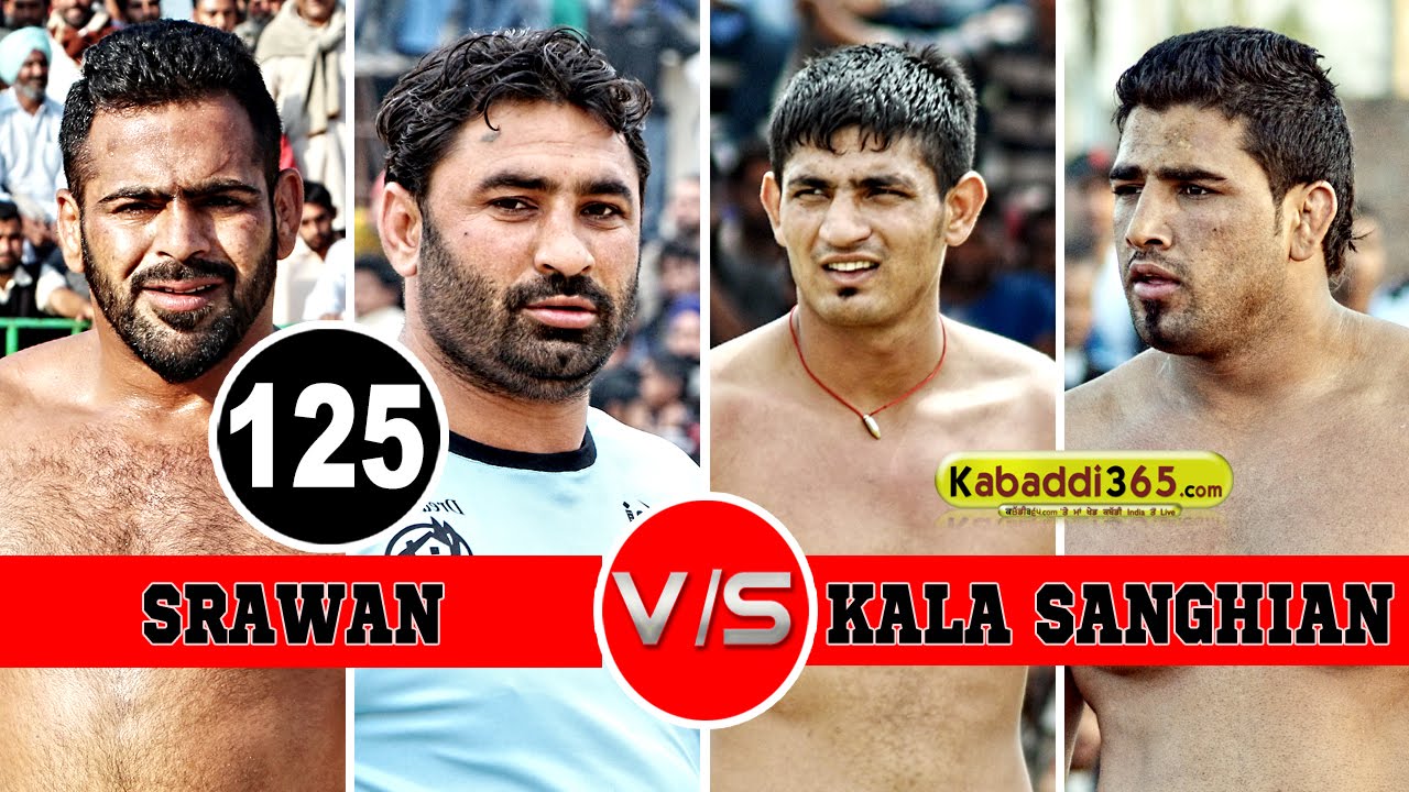 Srawan Vs Kala Sanghian Best Match in Raikot (Ludhiana) By Kabaddi365.com