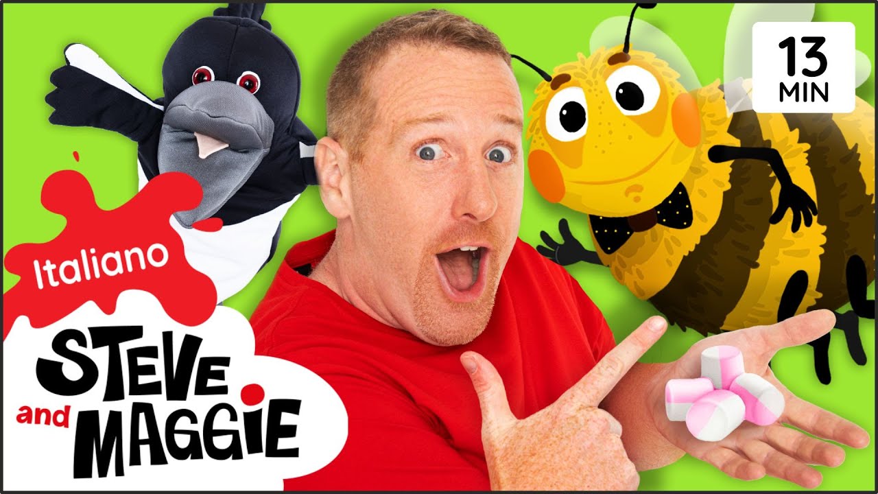I Piccoli Insetti di Steve e Maggie Italiano + PIÙ per Bambini