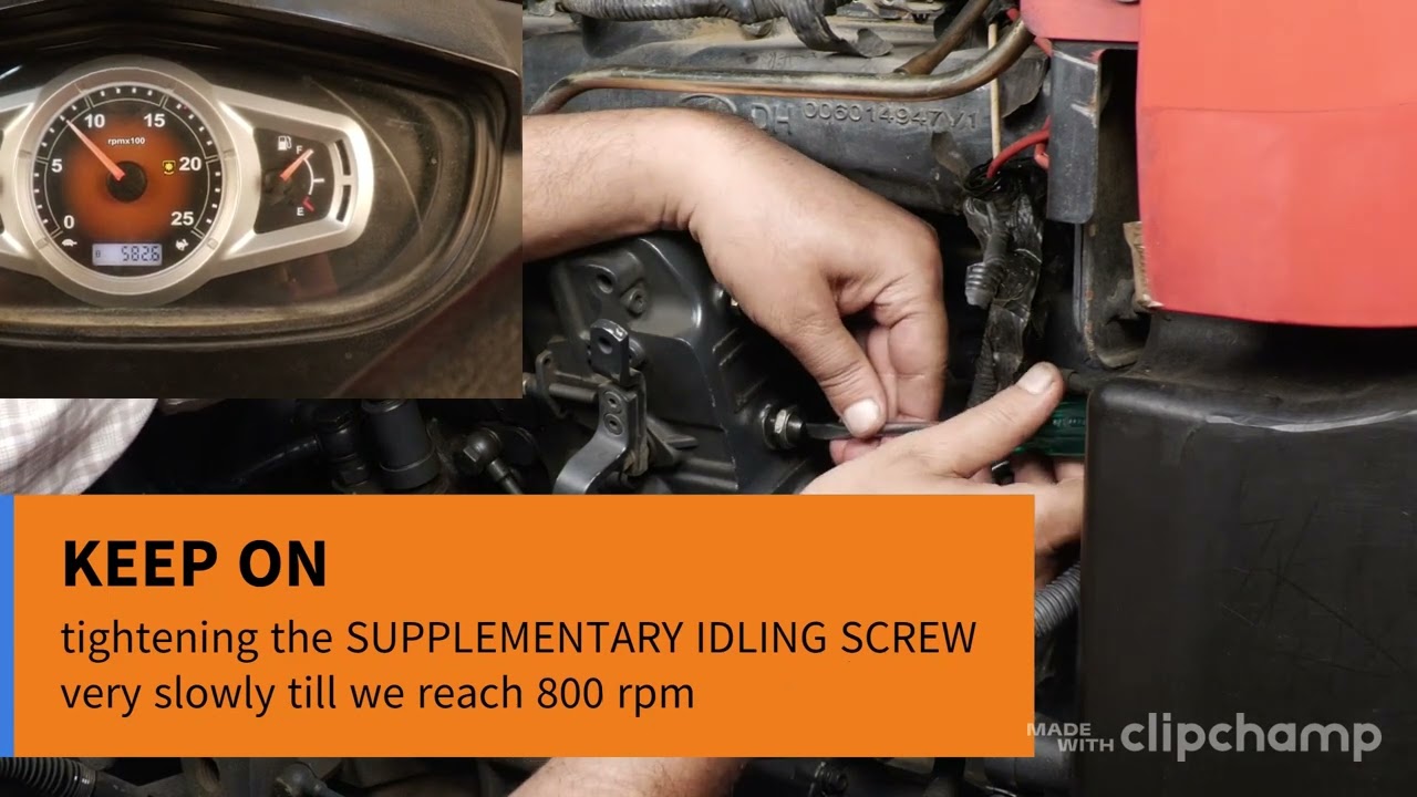YUVO 575DI Idling speed problem