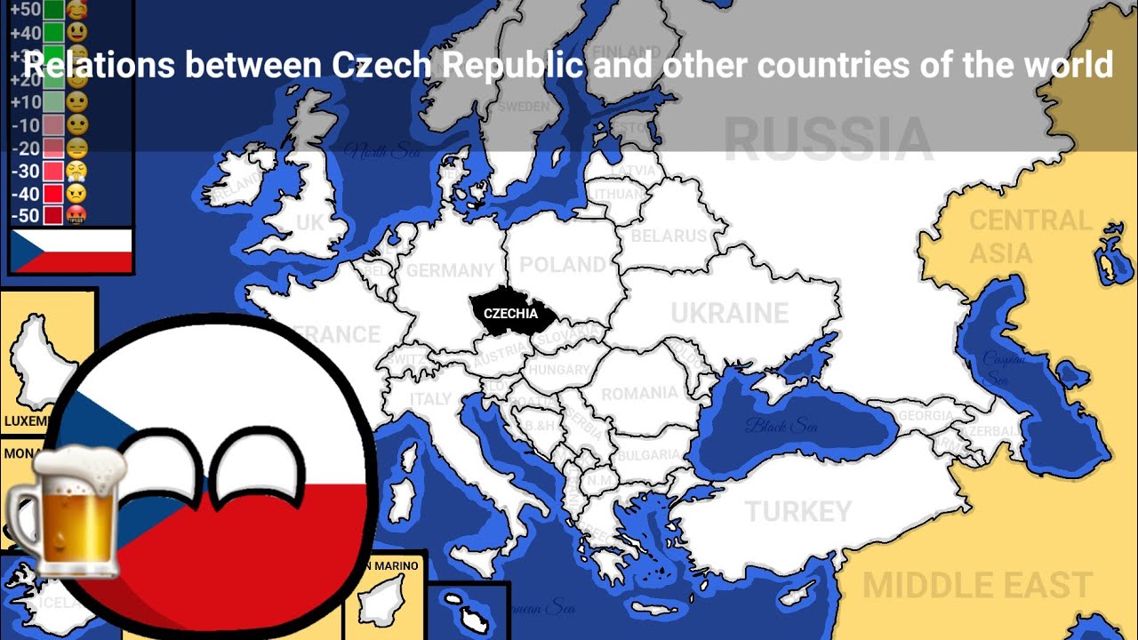 Relations between Czech Republic and other countries of the world