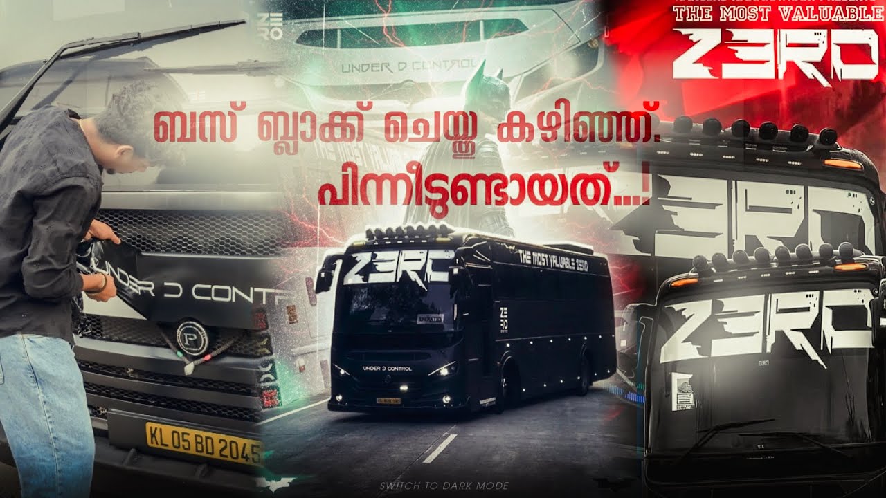 Back to colour code 😐💔| black to white | #zero_expedition #colourcodeissue #keralatouristbus #dpilot