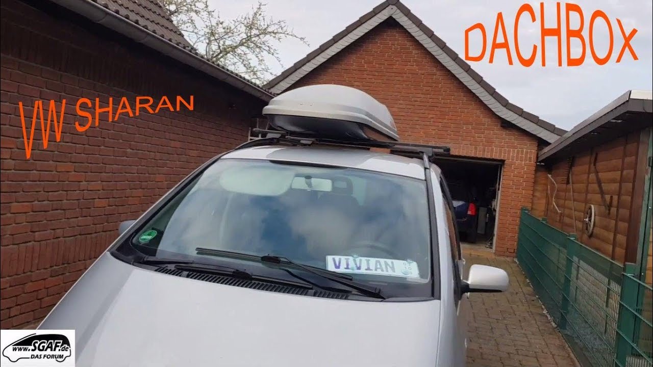 Relingträger und Dachbox VW Sharan / Alhambra / Galaxy