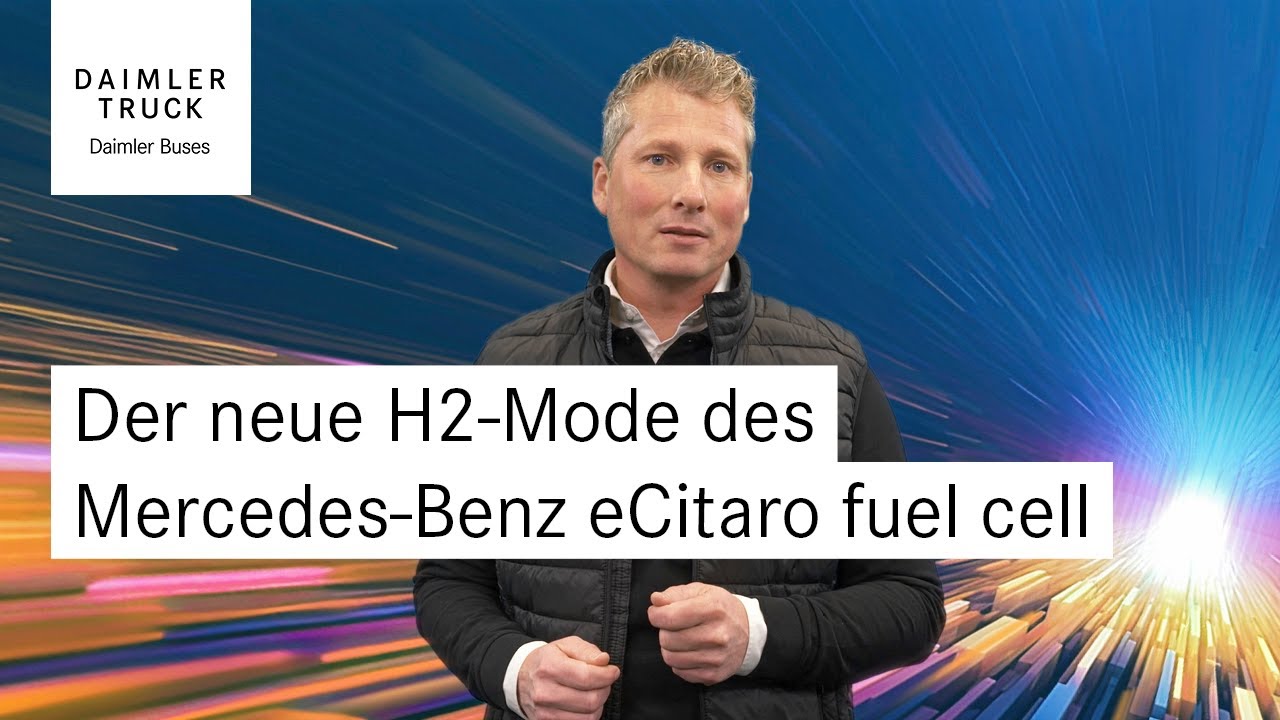 Daimler Buses eMobility Days 2024: Der neue H2-Mode des Mercedes-Benz eCitaro fuel cell