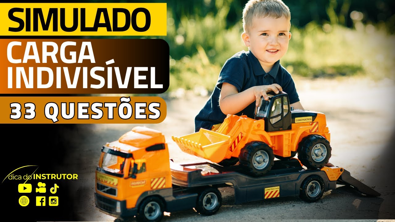 CARGA INDIVISÍVEL, SIMULADO DO DETRAN #5
