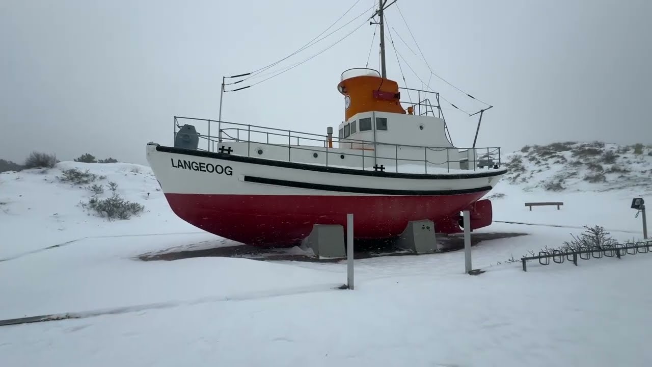 Sturmtief Elli auf Langeoog