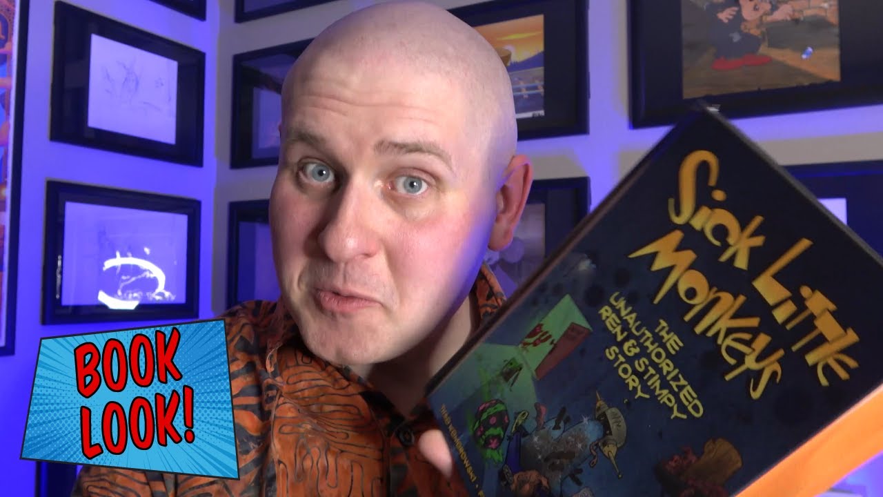 Book Look: Sick Little Monkeys! A Ren and Stimpy Collector's Dream!