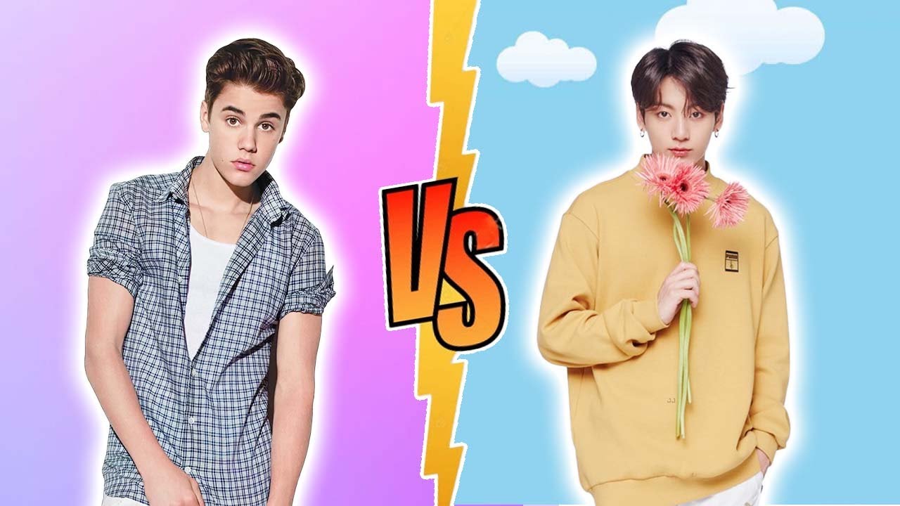 Justin Bieber Vs Jungkook (BTS) Transformation ★ From Baby To Now