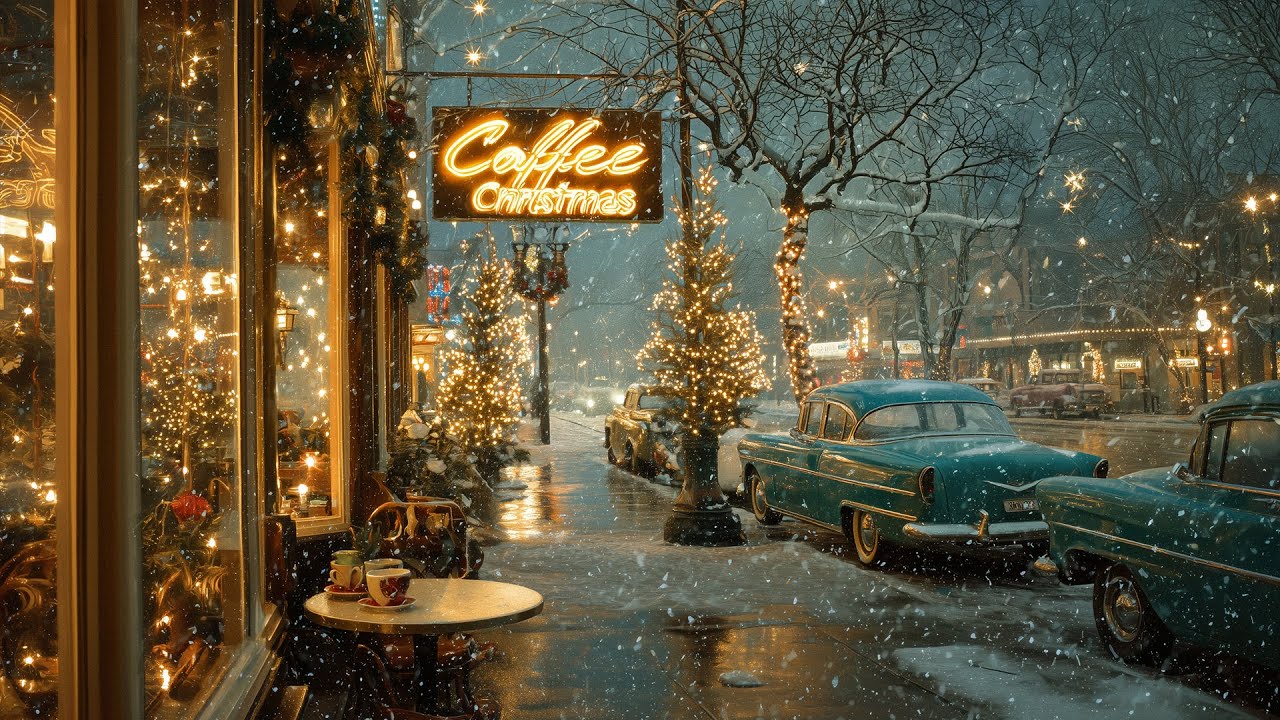 🎅 Vintage Romantic Christmas Jazz 🎄 Frank Sinatra, Brenda Lee & Nat King Cole Vibes