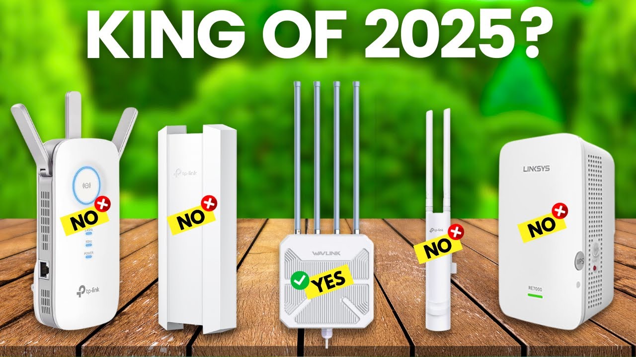 5 Best Outdoor Wi Fi Range Extenders 2025