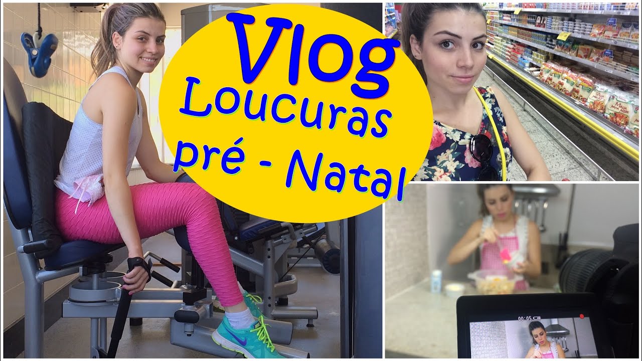 Vlog Loucuras pré - Natal + Vida corrida  #5 | Paloma Soares