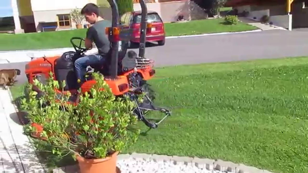 Kubota BX Mowing