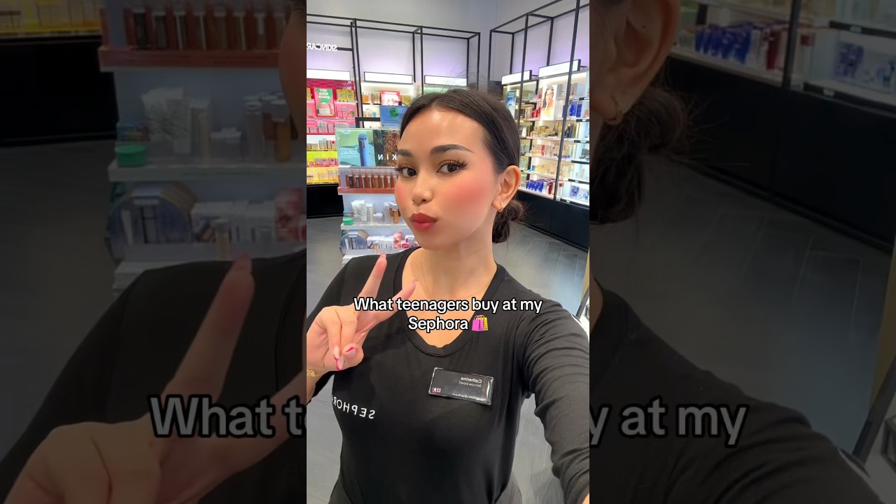 What teens buy at my Sephora 🛍️ 