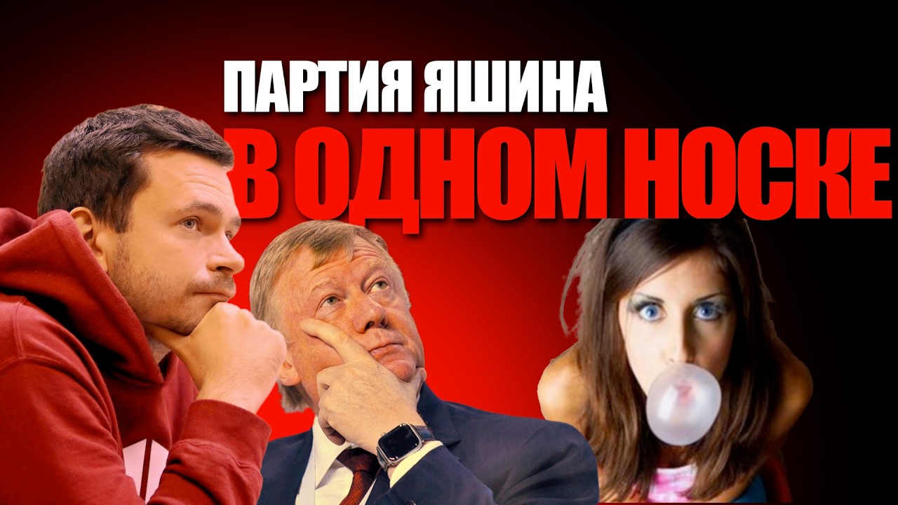 Партия Яшина и наследники русской демократии Чубайса. Забег в одних носках