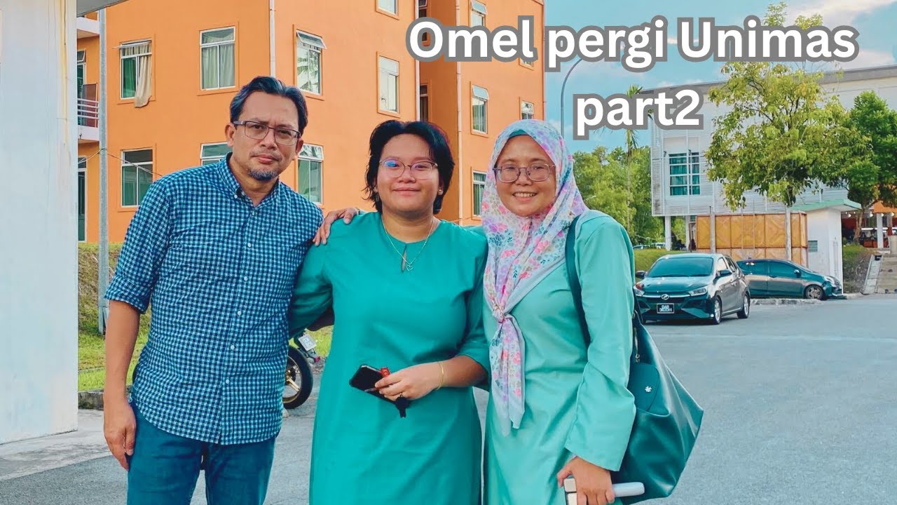 Family Vlog: Hantar Omel ke UNIMAS 🎓 Part 2 | Jalan-jalan, Makan, Shopping, dan Hari Pendaftaran