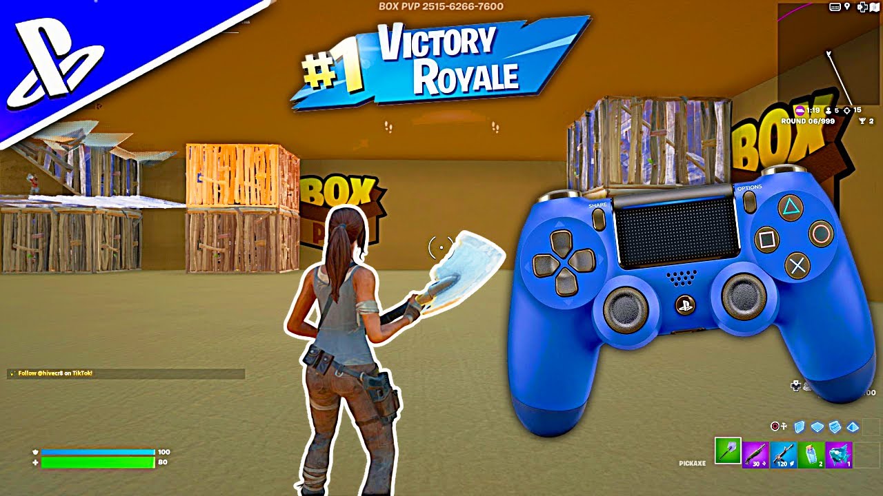 BEST Old Gen Console Gameplay + Fortnite BOX PVP Gameplay 📦 (PS4 60FPS)