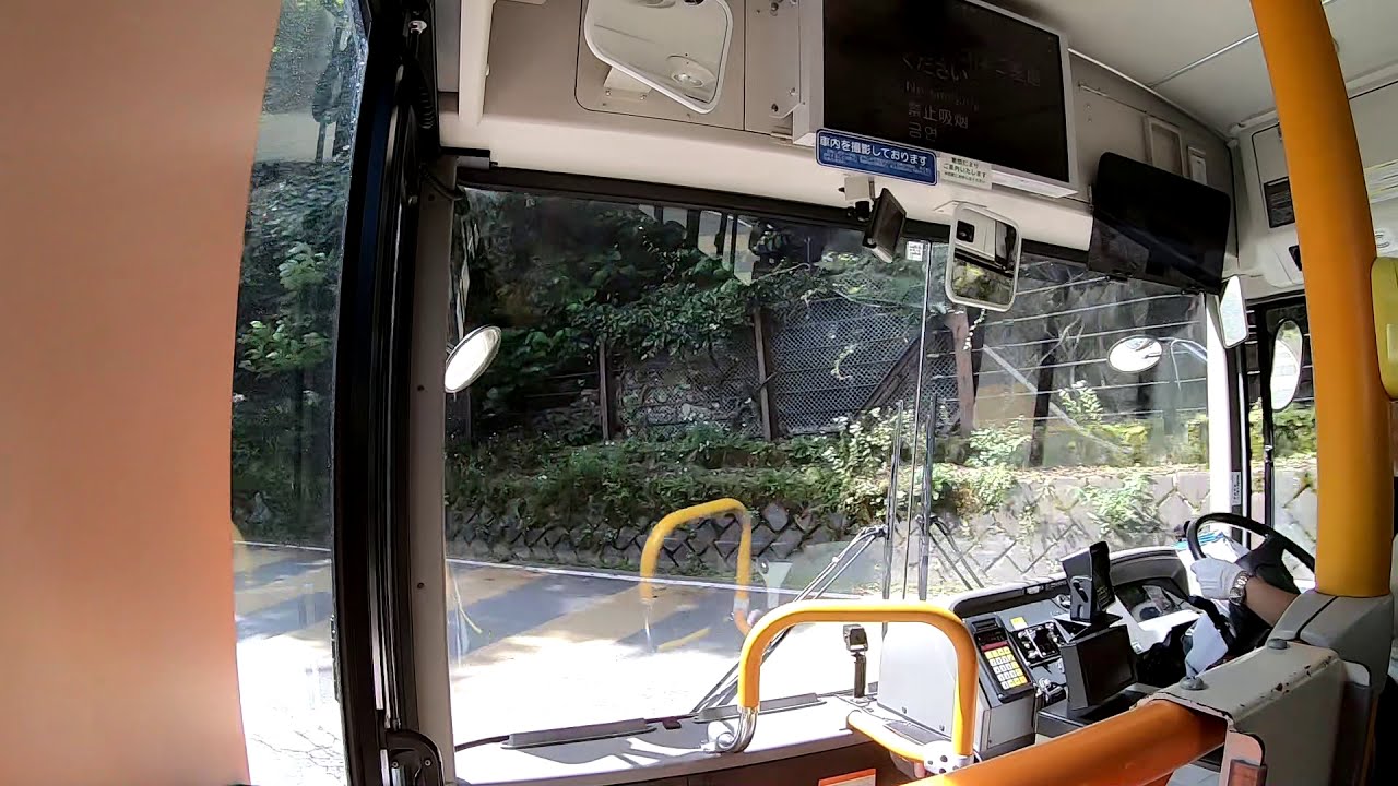 【HD広角前面展望】日光第二いろは坂 上り 大型路線バス   運転手さんの華麗なハンドル手さばき GoPro HERO7 Black 初秋 晴天【東武バス日光】