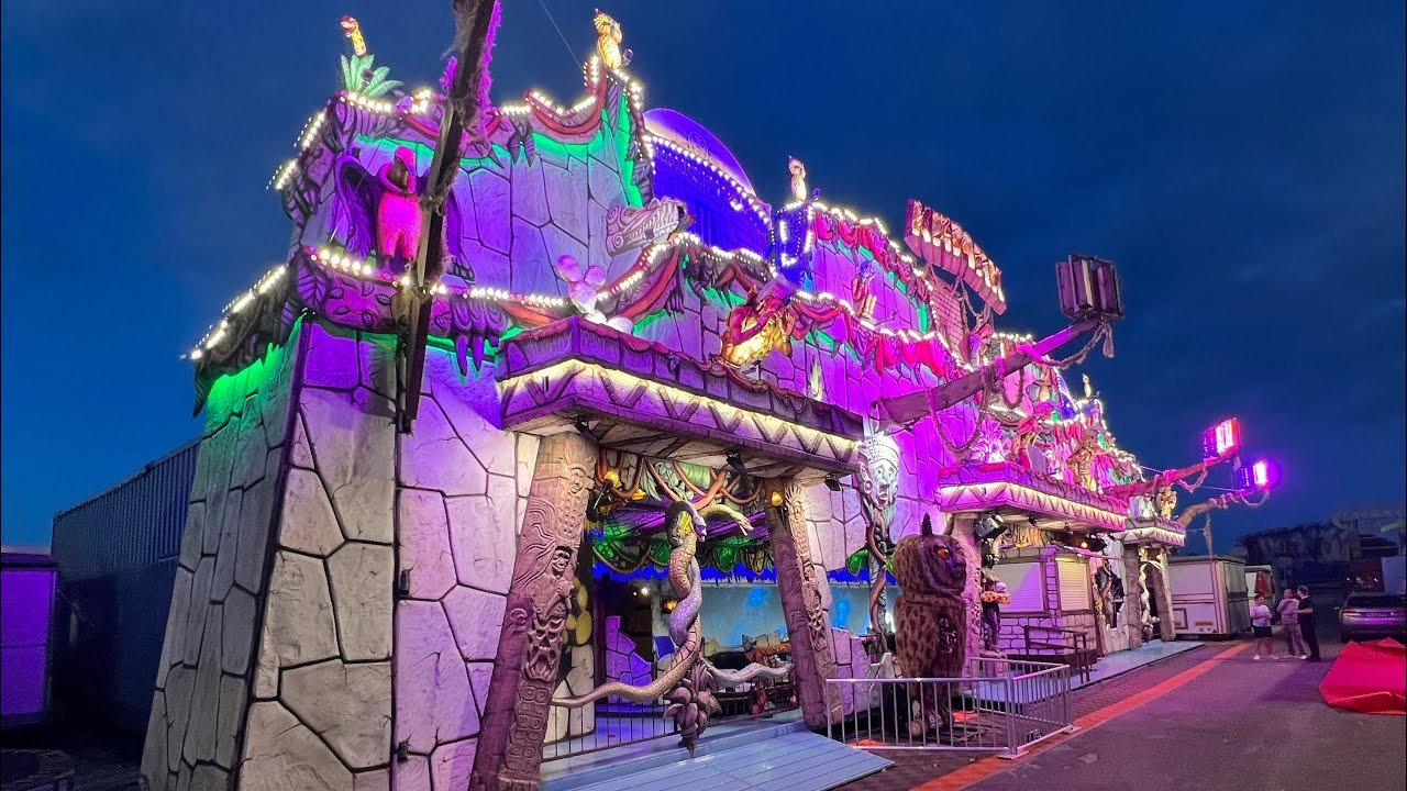 Train fantôme Kamak ! 👻 Foire Saint-Martin Perpignan 2025 🎢🎡🎠