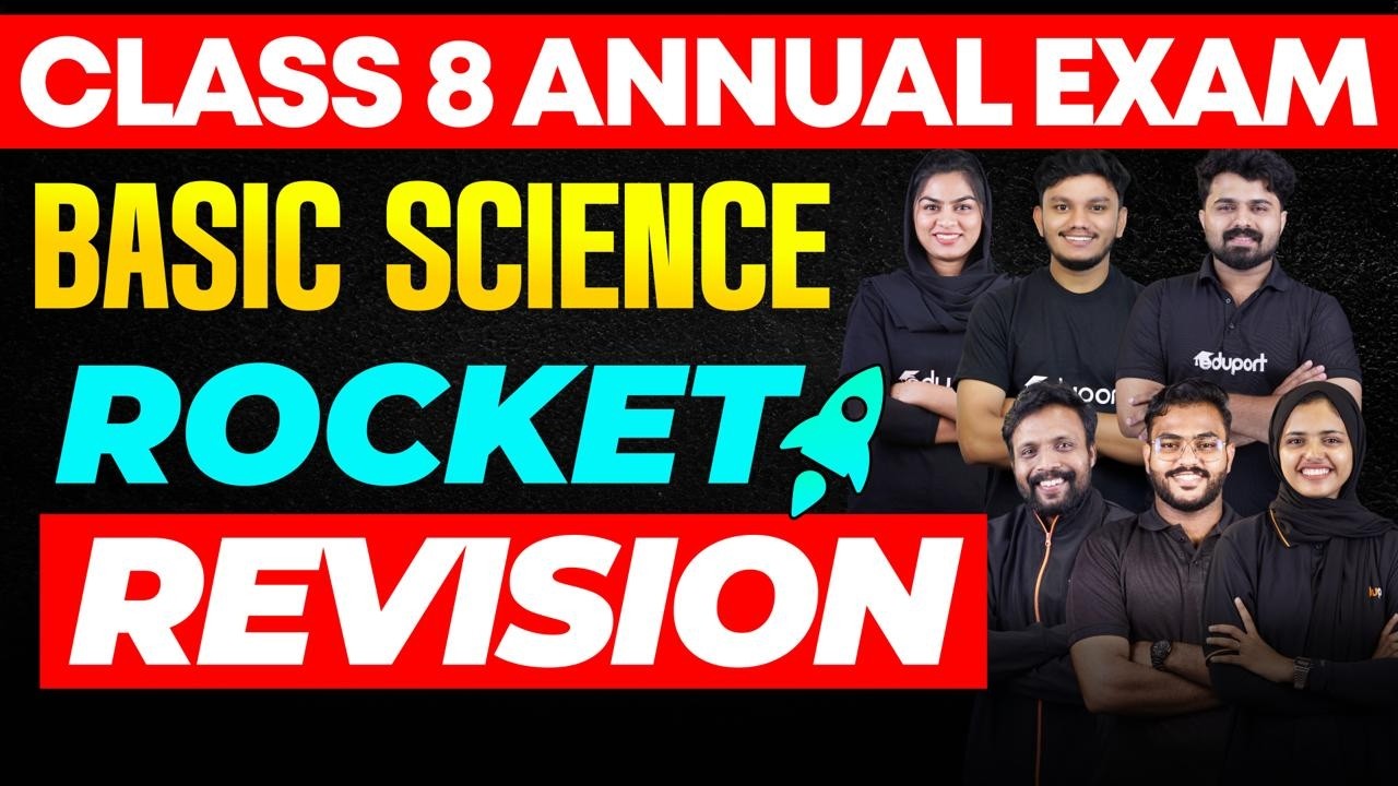 Class 8 Basic science | Rocket Revision | Eduport