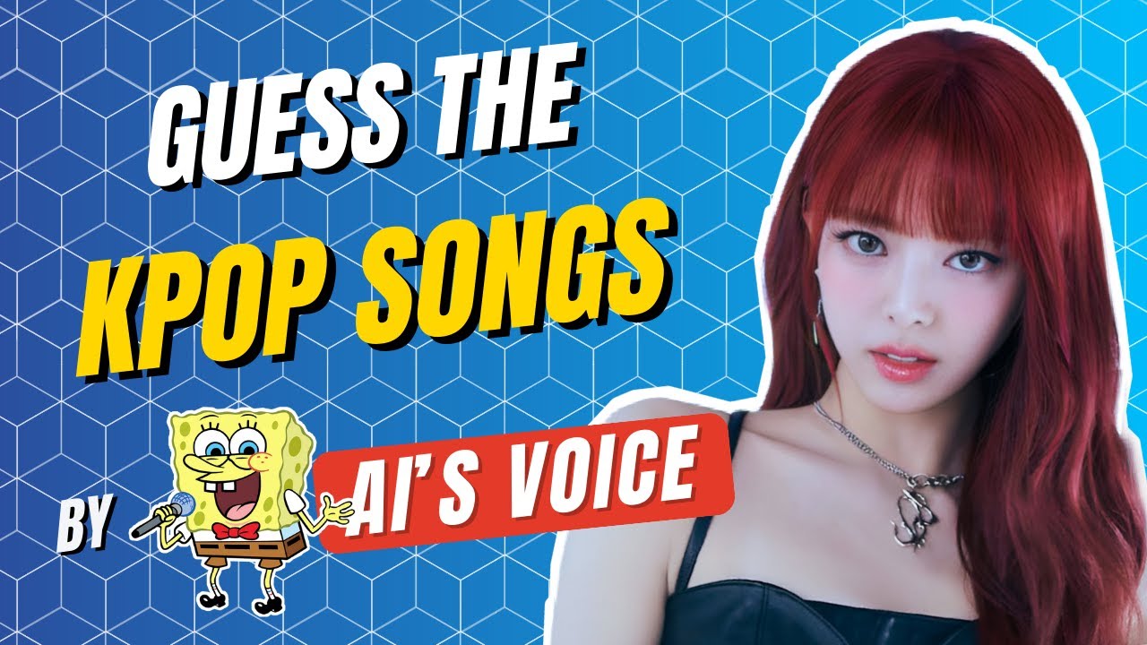 KPOP GAME | GUESS THE KPOP SONGS BY SPONGEBOB AI’S VOICE