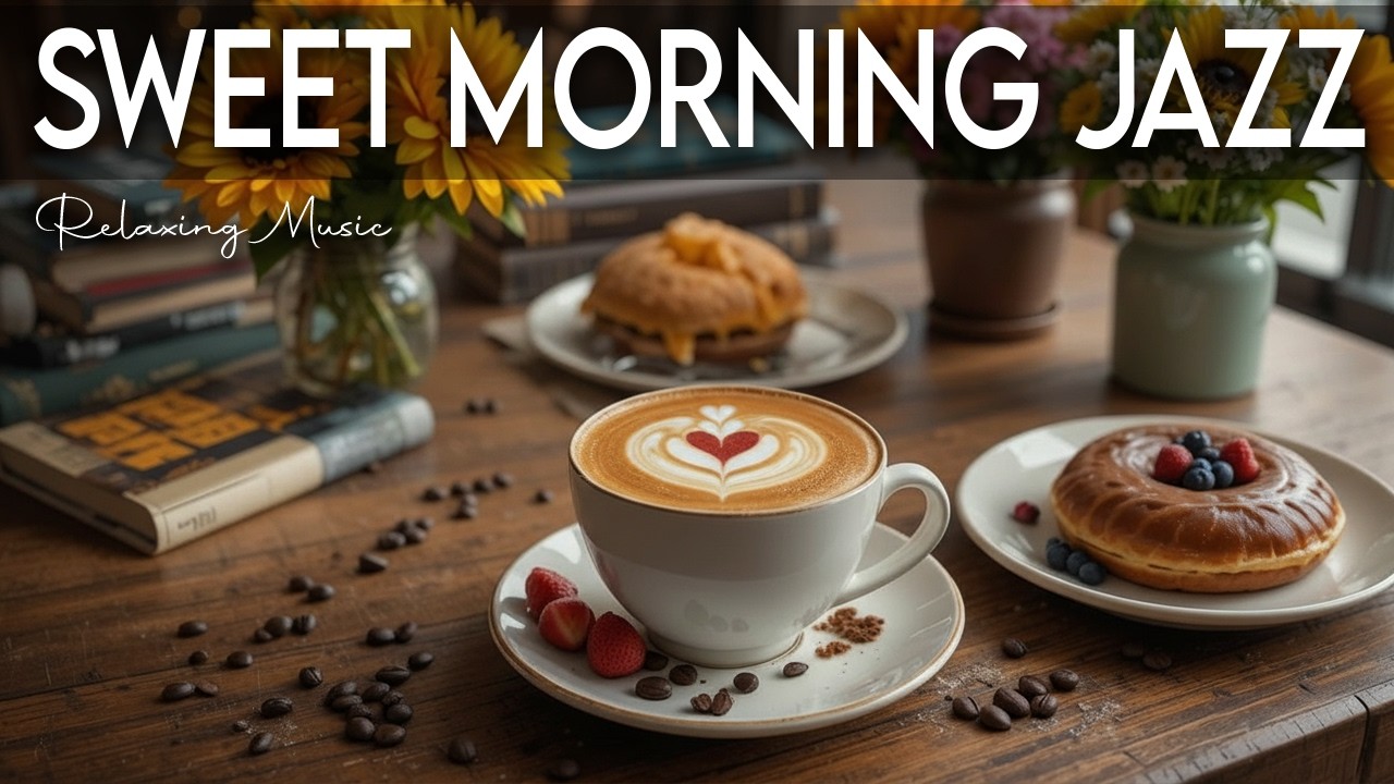 Sweet Morning Jazz ☕ Bossa Nova background for Studying, Working & Relaxing