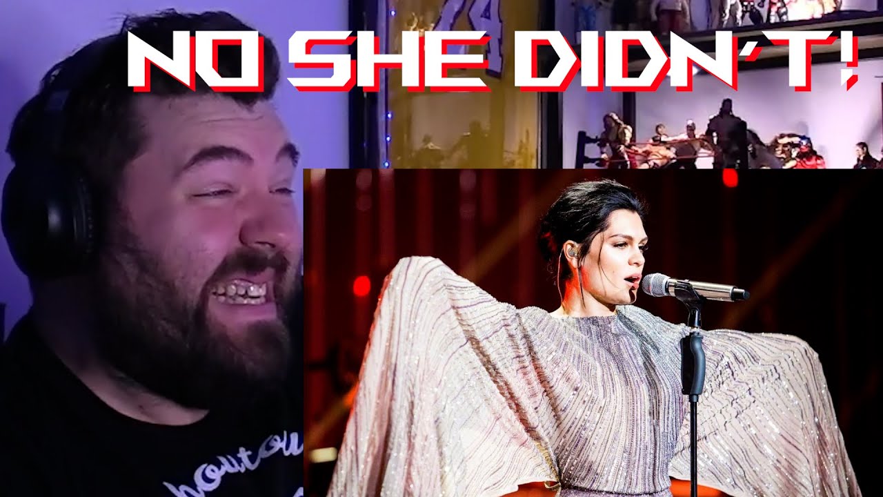 Singer reacts to JESSIE J - MY HEART WILL GO ON - FOR THE FIRST TIME!