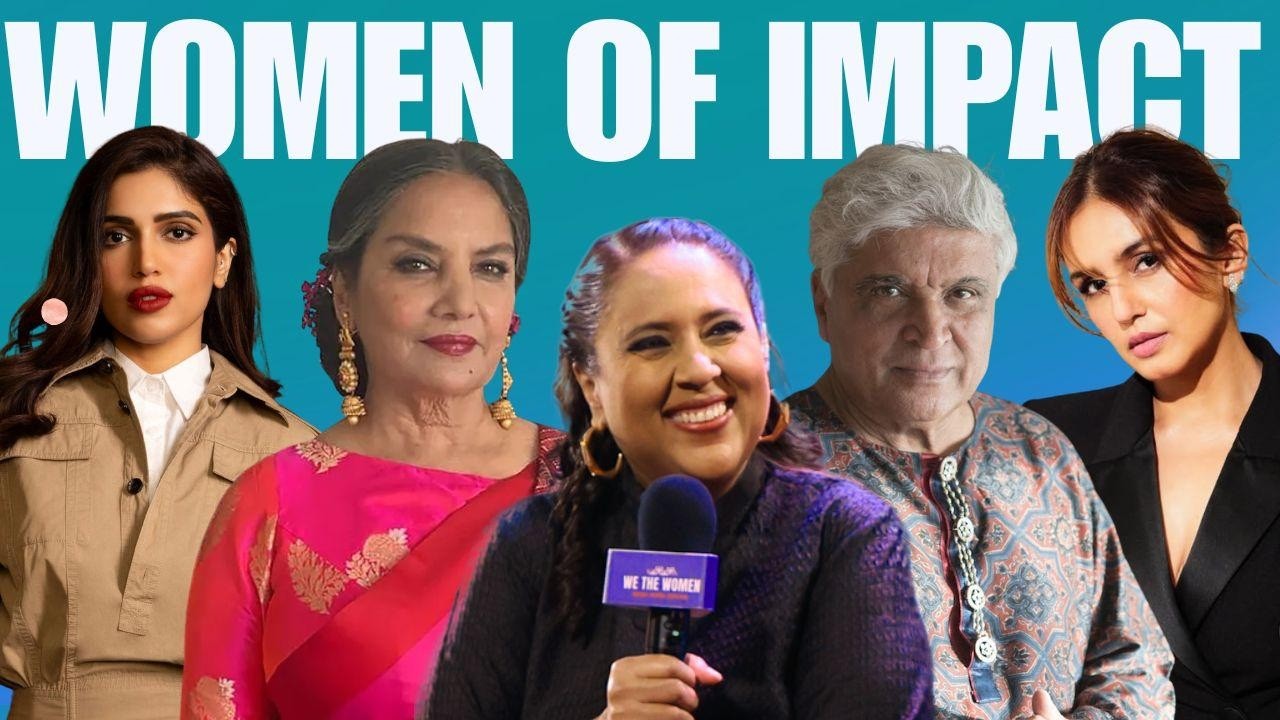 LIVE I Barkha Dutt X We The Women I Shabana Azmi, Huma Qureshi, Ananya Birla, Bhumi Pednekar ..