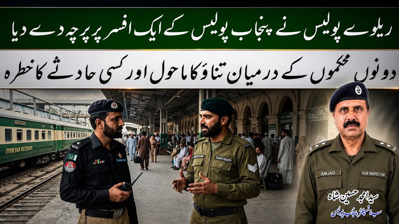 Investigation Story of Clash Between Railway Police and Punjab Police 