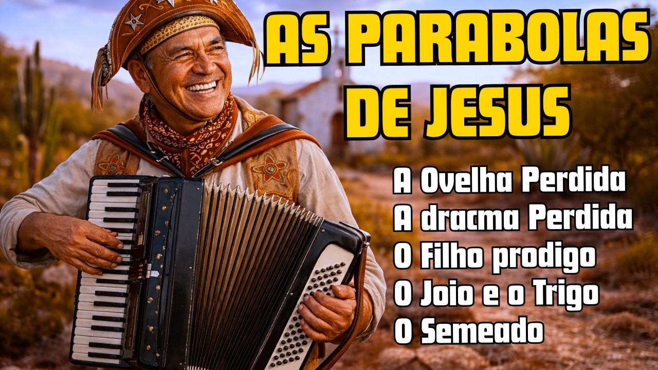 As Parábolas de Jesus Cantadas em Baião | Meia hora de Louvor | PARTE 1