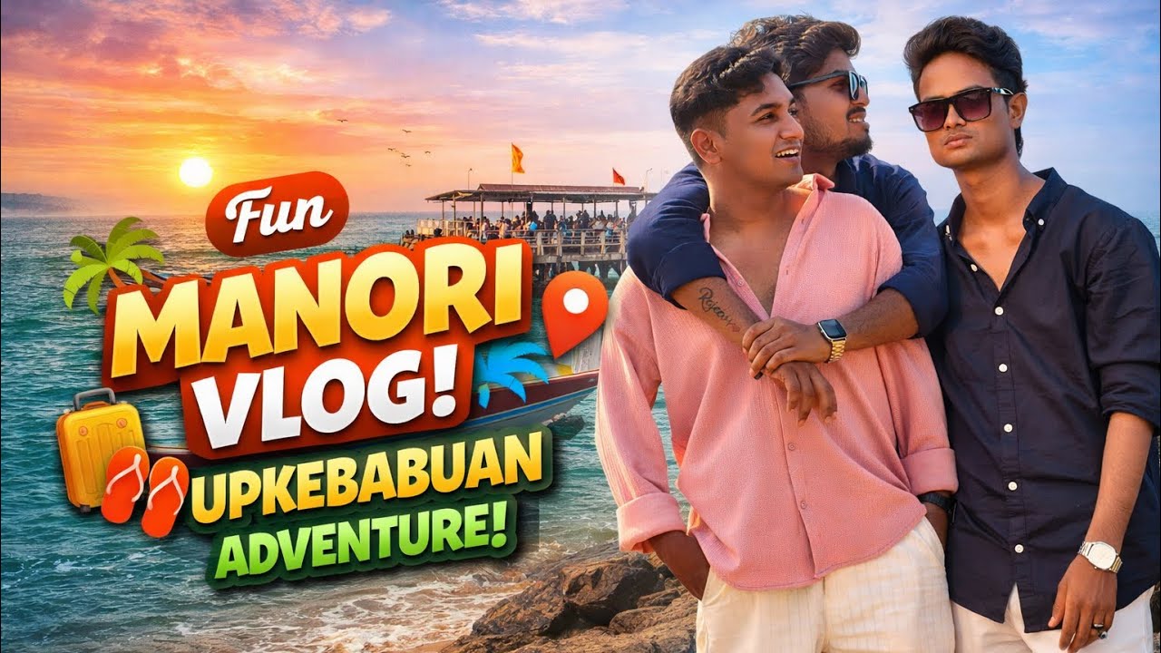 Manori Beach Mumbai Vlog 🌊 | Hidden Beach Near Mumbai | Fun & Comedy | UpkeBabuan