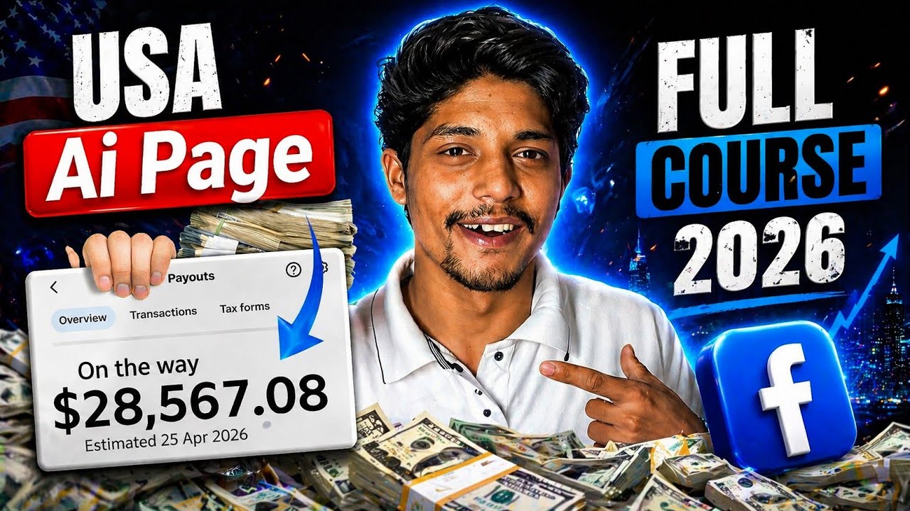 Build a USA Facebook Page Using AI (Full Guide 2026)