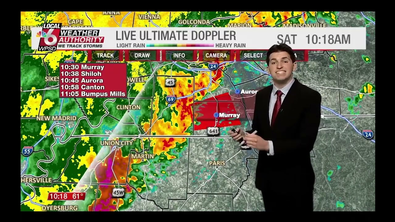 WPSD Local 6 Severe Weather Coverage March 7, 2026