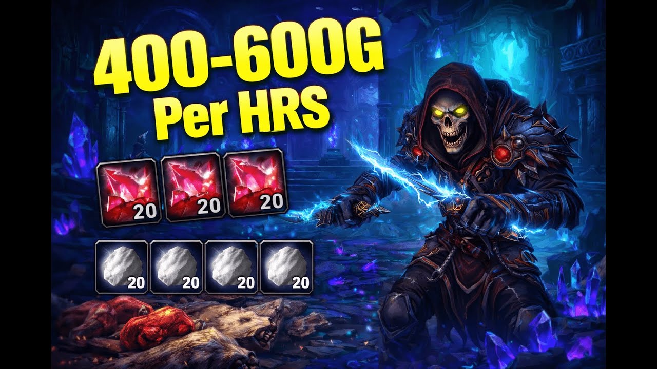 WOW TBC Anniversary Rogue Mana Tombs Gold Farming