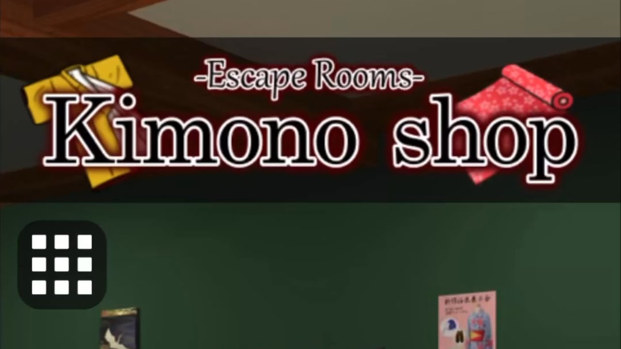 방탈출 - Escape Rooms(NAKAYUBI CORPORATION) :  Kimono Shop 공략 full walkthrough