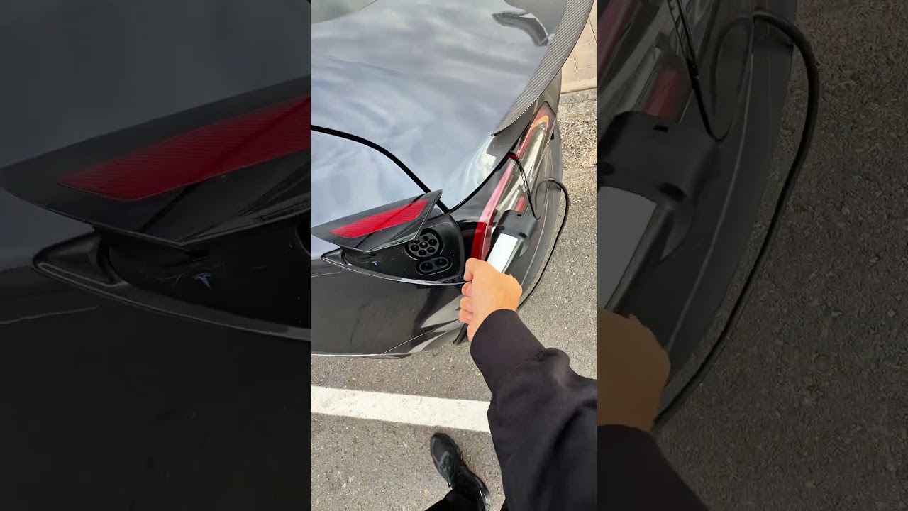 That's how it charges 20% faster😎 #tesla