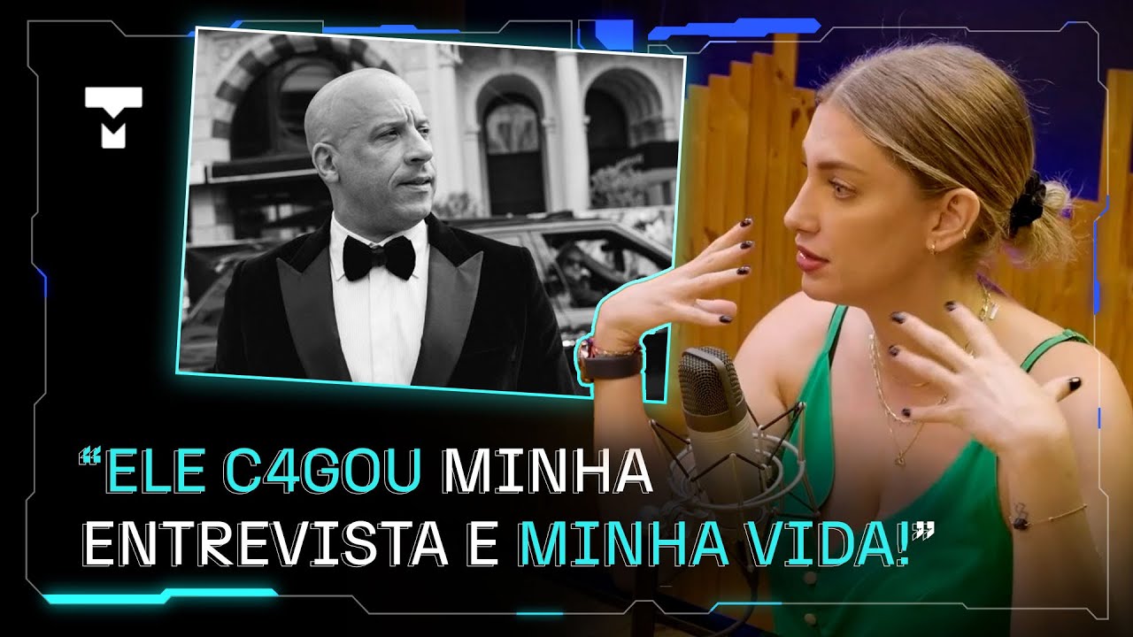 O ASS&Eacute;DIO de VIN DIESEL &agrave; jornalista Carol Moreira. Ela exp&otilde;e detalhes...